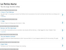 Tablet Screenshot of lepetitemorte.blogspot.com