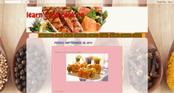 Desktop Screenshot of learngoodcooking.blogspot.com