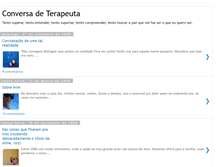 Tablet Screenshot of conversadeterapeuta.blogspot.com