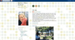 Desktop Screenshot of katrineinewzealand.blogspot.com