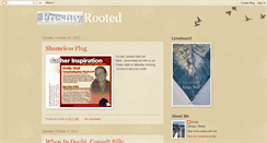 Desktop Screenshot of freshlyrooted.blogspot.com