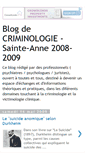 Mobile Screenshot of du2008criminologie.blogspot.com