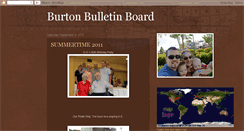 Desktop Screenshot of burtonfmly.blogspot.com