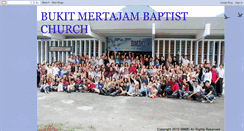 Desktop Screenshot of bukitmertajambaptistchurch.blogspot.com