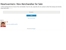Tablet Screenshot of heartwarmersnewmerchandise.blogspot.com