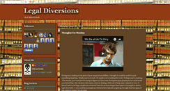 Desktop Screenshot of legaldiversions.blogspot.com