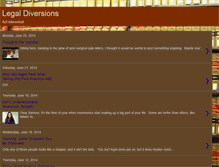 Tablet Screenshot of legaldiversions.blogspot.com