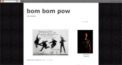 Desktop Screenshot of bombom-pow.blogspot.com