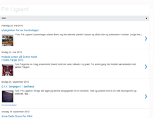 Tablet Screenshot of frkligaard.blogspot.com