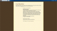Desktop Screenshot of fordmodelleri.blogspot.com