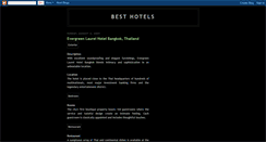 Desktop Screenshot of besthotels2010.blogspot.com