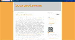 Desktop Screenshot of bourgeoiseaux.blogspot.com