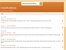 Tablet Screenshot of cik-khairunnisa.blogspot.com