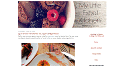 Desktop Screenshot of mylittleexpatkitchen.blogspot.com