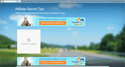 Desktop Screenshot of affiliatesecrettips.blogspot.com