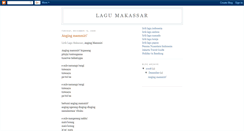 Desktop Screenshot of lagumakassar.blogspot.com