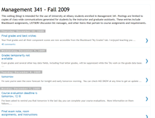 Tablet Screenshot of mgt341fall09.blogspot.com