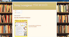 Desktop Screenshot of kangleangpoar.blogspot.com