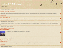 Tablet Screenshot of campanilla52.blogspot.com