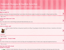Tablet Screenshot of dakorahdesigns.blogspot.com