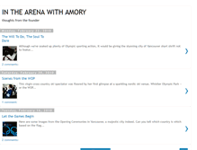 Tablet Screenshot of in-the-arena-amory.blogspot.com