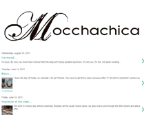 Tablet Screenshot of mocchachica.blogspot.com