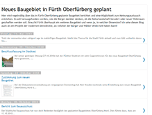 Tablet Screenshot of baugebietoberfuerberg.blogspot.com