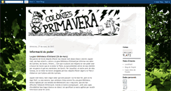 Desktop Screenshot of coloniesprimavera.blogspot.com