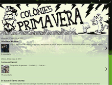 Tablet Screenshot of coloniesprimavera.blogspot.com