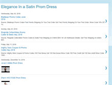 Tablet Screenshot of elegantsatinpromdress.blogspot.com