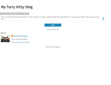 Tablet Screenshot of myfurrykitty.blogspot.com