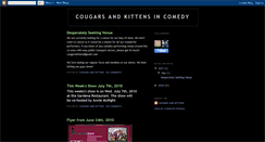 Desktop Screenshot of cougarskittens.blogspot.com