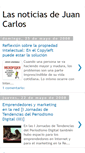 Mobile Screenshot of lasnoticiasdejuancarlos.blogspot.com