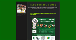 Desktop Screenshot of futebolojogo.blogspot.com