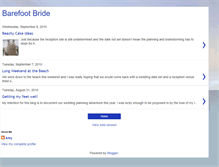 Tablet Screenshot of barefootbeachbride.blogspot.com