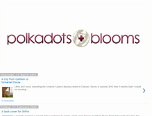 Tablet Screenshot of polkadotsandblooms.blogspot.com