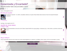 Tablet Screenshot of dukanizadayencantada.blogspot.com