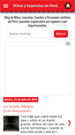 Mobile Screenshot of leyendas-peru.blogspot.com
