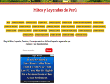 Tablet Screenshot of leyendas-peru.blogspot.com