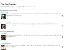 Tablet Screenshot of feedingsheen.blogspot.com