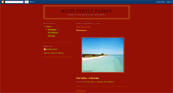 Desktop Screenshot of milesfamilyweb.blogspot.com