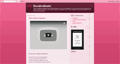 Desktop Screenshot of escabralhado.blogspot.com