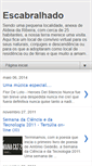Mobile Screenshot of escabralhado.blogspot.com