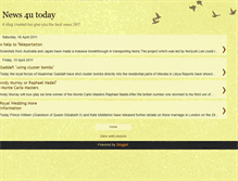 Tablet Screenshot of news4utoday.blogspot.com