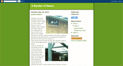 Desktop Screenshot of gardenofdance.blogspot.com