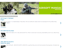 Tablet Screenshot of airsoftmaniac.blogspot.com