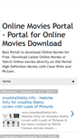Mobile Screenshot of onlinemoviesportal.blogspot.com