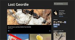 Desktop Screenshot of lostgeordiebirding.blogspot.com