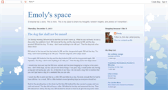 Desktop Screenshot of emolyspace.blogspot.com