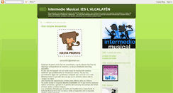 Desktop Screenshot of intermediomusical.blogspot.com